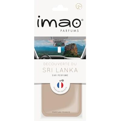Imao Découverte du SRI-LANKA CAR PERFUME 13 g Désodorisant, brun clair - Publicité Imao Découverte du SRI-LANKA CAR PERFUME 13 g Désodorisant, brun clair - Publicité