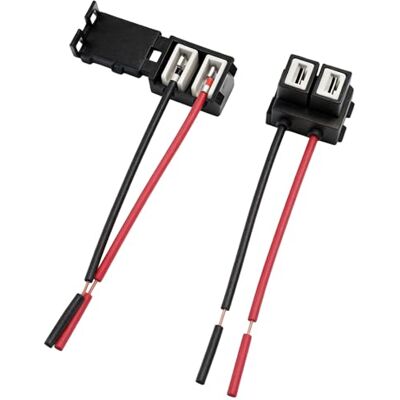 VBGURR Lot de 2 supports d'ampoule H7 en céramique, prise de lampe H7, 2 broches de rechange pour ampoule de phare de voiture, adaptateur de prise de faisceau de câblage pour phare de voiture H7 pré-câblé - Publicité VBGURR Lot de 2 supports d'ampoule H7 en céramique, prise de lampe H7, 2 broches de rechange pour ampoule de phare de voiture, adaptateur de prise de faisceau de câblage pour phare de voiture H7 pré-câblé - Publicité