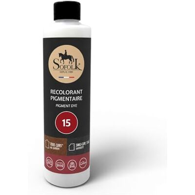 Sofolk - 15-bordeaux - 250ml - Bordeaux - Leather dye - Publicité Sofolk - 15-bordeaux - 250ml - Bordeaux - Leather dye - Publicité