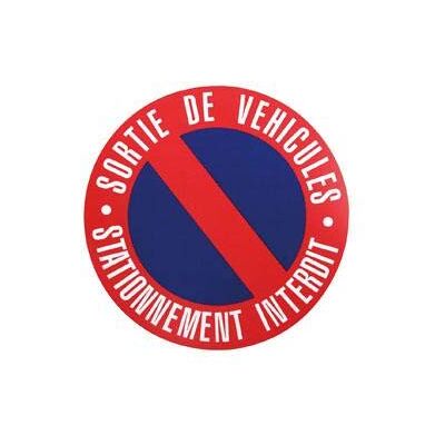 Disque stationnement interdit 250mm a clouer ADNAuto - Publicité Disque stationnement interdit 250mm a clouer ADNAuto - Publicité