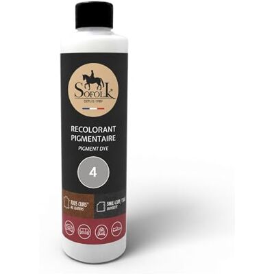 Sofolk - 4-gris - 250ml - Cuir - Leather dye - Publicité Sofolk - 4-gris - 250ml - Cuir - Leather dye - Publicité