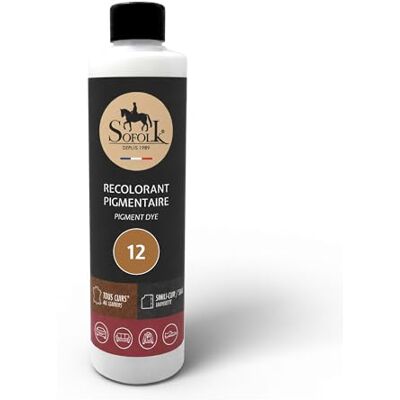Sofolk Teinture cuir 12-brun clair - 125ml - Publicité Sofolk Teinture cuir 12-brun clair - 125ml - Publicité
