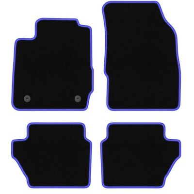 Carlux - CARLUX-BLUE - Couture bleue - Car mats - Publicité Carlux - CARLUX-BLUE - Couture bleue - Car mats - Publicité