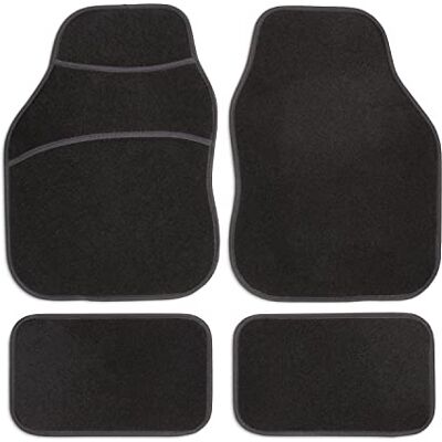 Tapis de voiture universels Safe Travel - Gris - Tapis de voiture - Publicité Tapis de voiture universels Safe Travel - Gris - Tapis de voiture - Publicité
