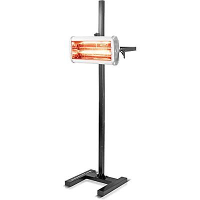 STAHLWERK Sécheur de peinture infrarouge IL-1200 ST avec 1.200 watts et trépied, puissant sécheur infrarouge/émetteur IR pour le séchage professionnel de peinture automobile, d'apprêts et autres - Publicité STAHLWERK Sécheur de peinture infrarouge IL-1200 ST avec 1.200 watts et trépied, puissant sécheur infrarouge/émetteur IR pour le séchage professionnel de peinture automobile, d'apprêts et autres - Publicité
