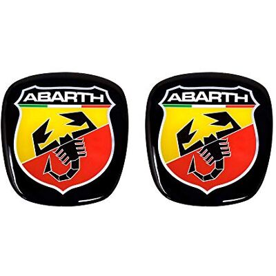 Abarth - Fiat 500 - 3D Official - Avant - Decal - Publicité Abarth - Fiat 500 - 3D Official - Avant - Decal - Publicité