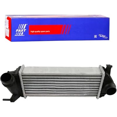 Intercooler Mercedes-Benz Renault - Aluminium, 375x144x64mm - Publicité Intercooler Mercedes-Benz Renault - Aluminium, 375x144x64mm - Publicité