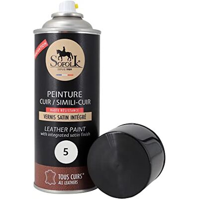 Sofolk - Spray 400ml Gris Clair - Peinture cuir - Publicité Sofolk - Spray 400ml Gris Clair - Peinture cuir - Publicité