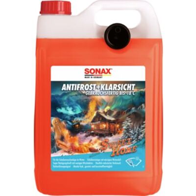 Sonax Frostschutz - 5L Liquide lave-glace - -18°C - Publicité Sonax Frostschutz - 5L Liquide lave-glace - -18°C - Publicité