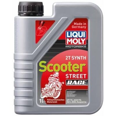 LIQUI MOLY Moto 2T Synth Scooter Street Race (1 l) - Publicité LIQUI MOLY Moto 2T Synth Scooter Street Race (1 l) - Publicité