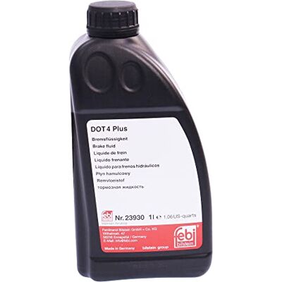 Liquide de frein Febi Bilstein - 1L DOT 4 Plus pour véhicules avec DSC - Publicité Liquide de frein Febi Bilstein - 1L DOT 4 Plus pour véhicules avec DSC - Publicité