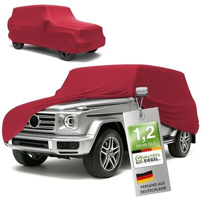 WALSER - Autoplane Indoor Stretch Plus - Rouge - XL - Housse de voiture - Publicité WALSER - Autoplane Indoor Stretch Plus - Rouge - XL - Housse de voiture - Publicité