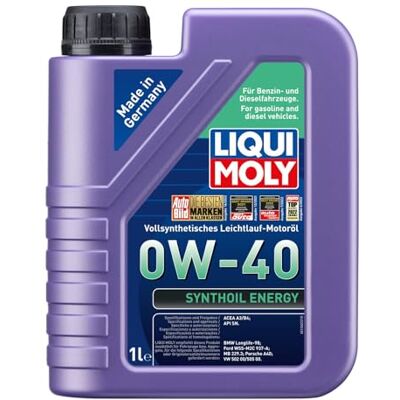 Liqui Moly Synthoil Energy 0W-40 - Huile moteur - Publicité Liqui Moly Synthoil Energy 0W-40 - Huile moteur - Publicité