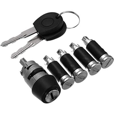 Pro-Plip ProPlip 4 serrures Portes Barillets + neiman Compatible avec T4 Transporter Caravelle MK IV 701837205 + 2 clés Contact - Publicité Pro-Plip ProPlip 4 serrures Portes Barillets + neiman Compatible avec T4 Transporter Caravelle MK IV 701837205 + 2 clés Contact - Publicité