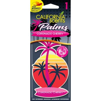 California Car Scents - Coronado Cherry - Rafraichisseur Auto - Publicité California Car Scents - Coronado Cherry - Rafraichisseur Auto - Publicité