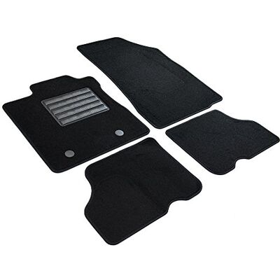 MTM MDM - SP-4139 - Velours - Noir - Tapis de voiture - Publicité MTM MDM - SP-4139 - Velours - Noir - Tapis de voiture - Publicité
