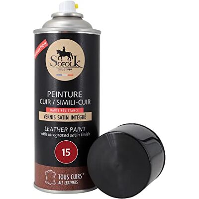 Sofolk - Sofolk Spray 400ml - 15-bordeaux - Peinture cuir - Publicité Sofolk - Sofolk Spray 400ml - 15-bordeaux - Peinture cuir - Publicité