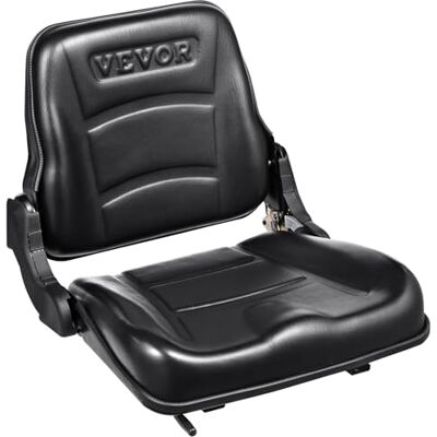 VEVOR Siège de Chariot Élévateur à Fourche Universel Siège de Tracteur Rabattable avec Dossier à Angle Réglable Micro-interrupteur Fente Étendue 160-340 mm Siège Confortable pour Chargeur Excavateur - Publicité VEVOR Siège de Chariot Élévateur à Fourche Universel Siège de Tracteur Rabattable avec Dossier à Angle Réglable Micro-interrupteur Fente Étendue 160-340 mm Siège Confortable pour Chargeur Excavateur - Publicité