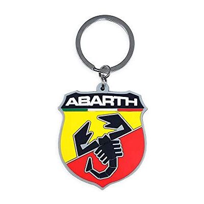 Abarth 21754 Porte-clé Bouclier Soft Touch - Publicité Abarth 21754 Porte-clé Bouclier Soft Touch - Publicité