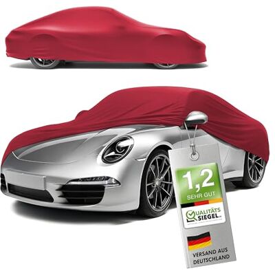 WALSER - Autoplane Indoor Stretch Plus - Rouge - L - Car cover - Publicité WALSER - Autoplane Indoor Stretch Plus - Rouge - L - Car cover - Publicité