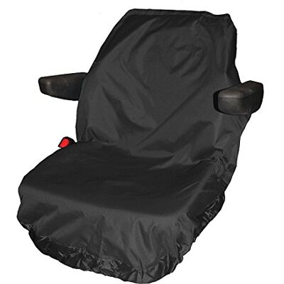 Housse de siège de tracteur Town and Country - Taille standard - Noir - Publicité Housse de siège de tracteur Town and Country - Taille standard - Noir - Publicité
