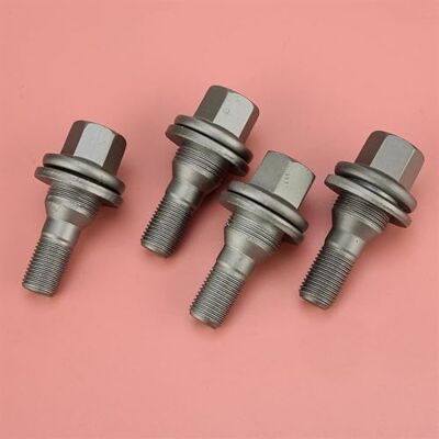 Cttabkl vis de Roue de Voiture Compatible avec Peugeot 206 207 307 308 406 407 607 Écrous De Moyeu De Roue 540567 9817024580 4 Pièces Boulon D'écrou De Roue Hexagonal De 17 Mm - Publicité Cttabkl vis de Roue de Voiture Compatible avec Peugeot 206 207 307 308 406 407 607 Écrous De Moyeu De Roue 540567 9817024580 4 Pièces Boulon D'écrou De Roue Hexagonal De 17 Mm - Publicité