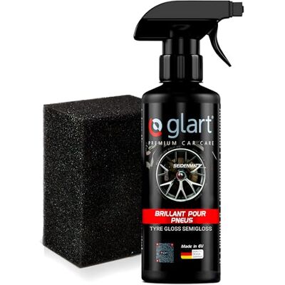 Glart Spray Brillance Pneus - Protection Noire Mat - Publicité Glart Spray Brillance Pneus - Protection Noire Mat - Publicité