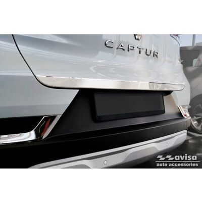 AVISA Revêtement de porte de coffre arrière - Acier inoxydable chromé - Renault Captur II 2019- Mitsubishi ASX II 2023- - Accessoire voiture - Publicité AVISA Revêtement de porte de coffre arrière - Acier inoxydable chromé - Renault Captur II 2019- Mitsubishi ASX II 2023- - Accessoire voiture - Publicité
