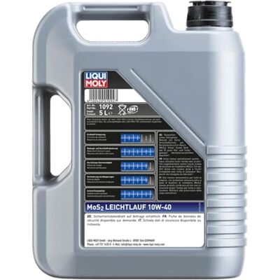 Huile moteur Liqui Moly MoS2 - 10 W – 40 - Publicité Huile moteur Liqui Moly MoS2 - 10 W – 40 - Publicité