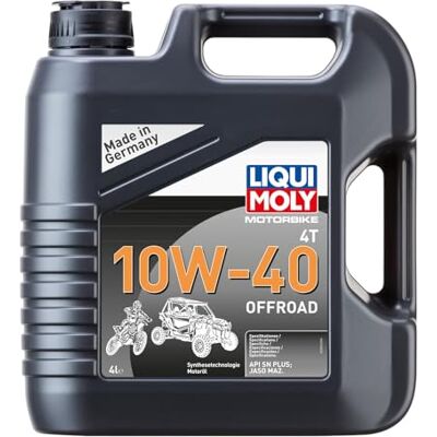 Liqui Moly - Motorbike 4T 10W-40 Offroad 4 L - 10W-40 - Publicité Liqui Moly - Motorbike 4T 10W-40 Offroad 4 L - 10W-40 - Publicité