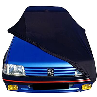 Star Cover bâche d'intérieur Compatible avec Peugeot 205 GTI Housse Noir - Publicité Star Cover bâche d'intérieur Compatible avec Peugeot 205 GTI Housse Noir - Publicité