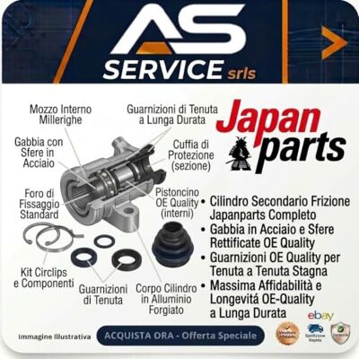JAPANPARTS CY-189 Cylindre d'Embrayage - Pièce d'Embrayage - Publicité JAPANPARTS CY-189 Cylindre d'Embrayage - Pièce d'Embrayage - Publicité