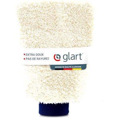 Gant de lavage en microfibre Glart 44WH - Sans rayures - Publicité Gant de lavage en microfibre Glart 44WH - Sans rayures - Publicité