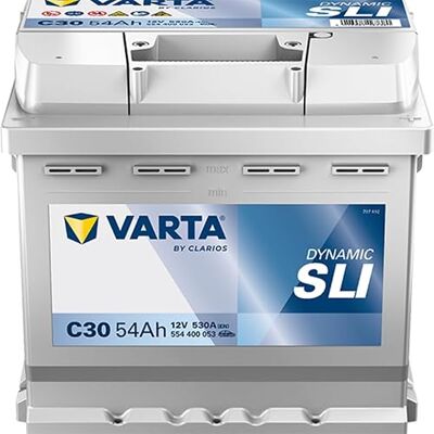 VARTA 554400053K262 - Batterie automobile - Publicité VARTA 554400053K262 - Batterie automobile - Publicité