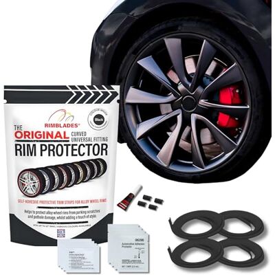 Rimblades - Original - Noir - Universel - Kit de protection jante - Publicité Rimblades - Original - Noir - Universel - Kit de protection jante - Publicité
