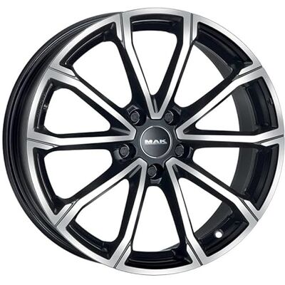 Mak DaVinci 7x17 5x114,3 ET45 Roue Voiture Noire - Publicité Mak DaVinci 7x17 5x114,3 ET45 Roue Voiture Noire - Publicité