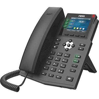 Fanvil Téléphone IP X3U Pro Noir - Publicité Fanvil Téléphone IP X3U Pro Noir - Publicité
