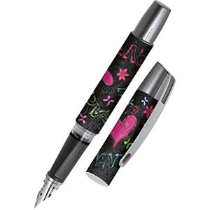 Online Stylo plume ergonomique pour l'école Campus Be Happy plume iridium M (moyenne) robuste, utilise des cartouches d'encre standard, rechargeable, pour filles/garçons/adultes - Publicité Online Stylo plume ergonomique pour l'école Campus Be Happy plume iridium M (moyenne) robuste, utilise des cartouches d'encre standard, rechargeable, pour filles/garçons/adultes - Publicité