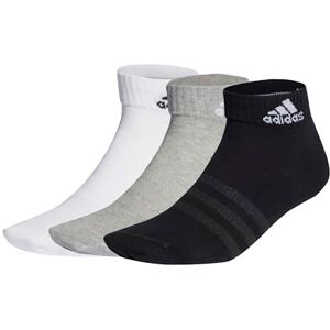 Adidas Mixte enfant Thin and Light Ankle Socks 3 Pairs, Medium Grey Heather/White/Black, 5-6 Years - Publicité Adidas Mixte enfant Thin and Light Ankle Socks 3 Pairs, Medium Grey Heather/White/Black, 5-6 Years - Publicité