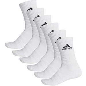Adidas Cush CRW 6PP Chaussettes Top: White/Bottom: White/FR: S (Taille Fabricant: S) - Publicité Adidas Cush CRW 6PP Chaussettes Top: White/Bottom: White/FR: S (Taille Fabricant: S) - Publicité