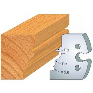 Leman Fers de Toupie Hauteur 50 mm Épaisseur 5,50 mm 2 Trous diamètre 6 mm entraxe 24 mm - Publicité Leman Fers de Toupie Hauteur 50 mm Épaisseur 5,50 mm 2 Trous diamètre 6 mm entraxe 24 mm - Publicité