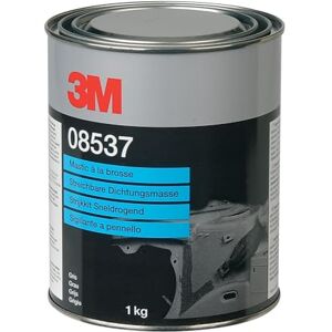 3M 08537 Mastic à la Brosse avec Pinceau Plat en Nylon 8540 Gris 1 l - Publicité 3M 08537 Mastic à la Brosse avec Pinceau Plat en Nylon 8540 Gris 1 l - Publicité