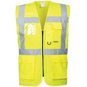 Portwest Gilet Hi-Vis Executive Berlin, Couleur: Jaune, Taille: XXXL, S476YERXXXL - Publicité Portwest Gilet Hi-Vis Executive Berlin, Couleur: Jaune, Taille: XXXL, S476YERXXXL - Publicité