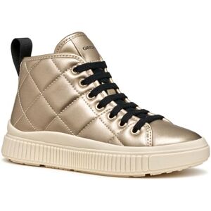 Geox J Laquinny Girl Basket, Platine, 37 EU - Publicité Geox J Laquinny Girl Basket, Platine, 37 EU - Publicité