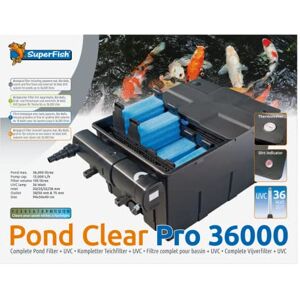 Superfish Pond Clear Pro 36.000 Filtre de bassin avec lampe UVC - Publicité Superfish Pond Clear Pro 36.000 Filtre de bassin avec lampe UVC - Publicité