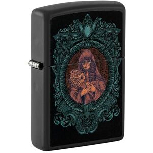 Zippo Briquet Tempête Woman in The Mirror Noir Mat Effet Lumière Noire Rechargeable Réutilisable Design Coupe-Vent Coffret Cadeau Fabriqué aux États-Unis - Publicité Zippo Briquet Tempête Woman in The Mirror Noir Mat Effet Lumière Noire Rechargeable Réutilisable Design Coupe-Vent Coffret Cadeau Fabriqué aux États-Unis - Publicité