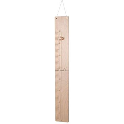 Rayher 62985505 Toise murale, bois naturel FSCMixCred, kit 5 pces. à monter soi-même, 47X12,5X2cm, règle graduée de 65-140cm, décoration, cadeau, croissance des enfants - Publicité Rayher 62985505 Toise murale, bois naturel FSCMixCred, kit 5 pces. à monter soi-même, 47X12,5X2cm, règle graduée de 65-140cm, décoration, cadeau, croissance des enfants - Publicité
