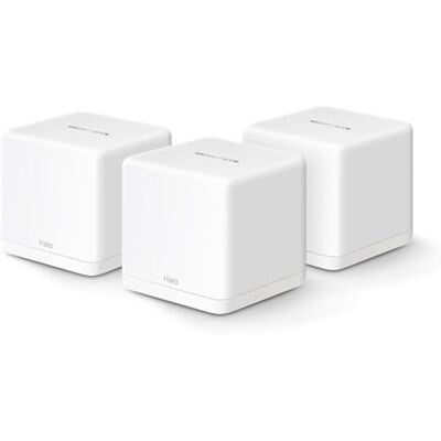 Système WiFi maillé Mercusys H1500X - Pack de 3 - Publicité Système WiFi maillé Mercusys H1500X - Pack de 3 - Publicité
