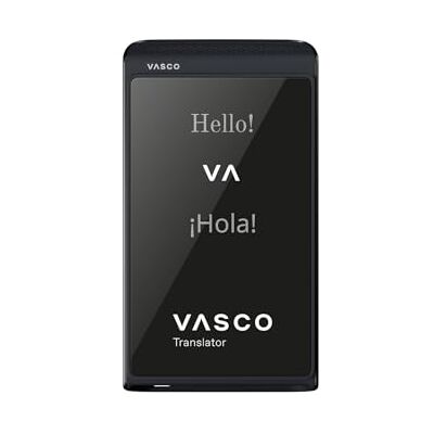 Vasco Electronics Vasco Translator Q1 Traducteur vocal instantané avec clonage de voix par IA 113 langues Internet gratuit à vie dans près de 200 pays Phantom Black - Publicité Vasco Electronics Vasco Translator Q1 Traducteur vocal instantané avec clonage de voix par IA 113 langues Internet gratuit à vie dans près de 200 pays Phantom Black - Publicité