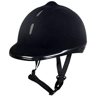 HKM - New Flock - Noir - 58-61cm - Casque équestre - Publicité HKM - New Flock - Noir - 58-61cm - Casque équestre - Publicité